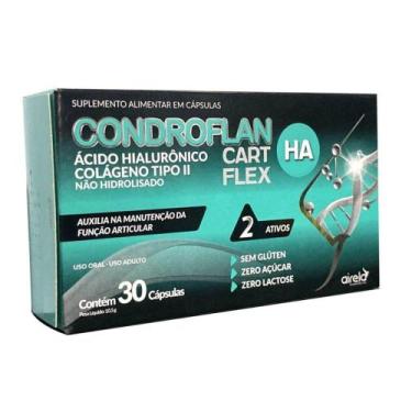 Imagem de Condroflan HA Cartflex Acido Hialurônico e Colágeno Tipo 2 - AIRELA