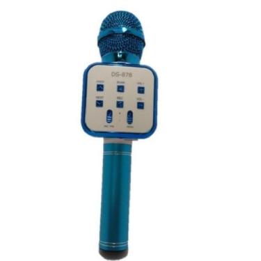 Imagem de Microfone Karaokê Azul Ws-1818 - DRAIK
