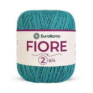 Imagem de Linha Fiore Euroroma 150g - 500 metros, 810 VERDE ÁGUA ESCURO