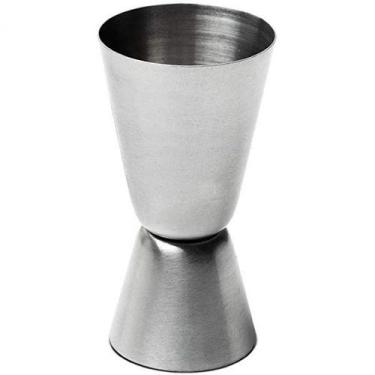 Imagem de Dosador Jigger Bartender Duplo Shot Cup Aço Inox 7 Cm - HOME 