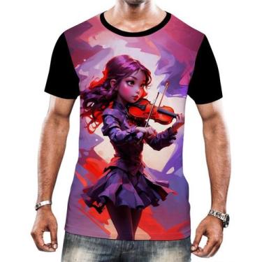 Imagem de Camiseta Camisa Tshirt Instrumento Corda Violinos Melodia 2 - Enjoy Sh