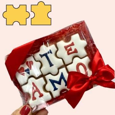 Imagem de Kit 2 Cortadores Jogo Quebra Cabeça Crie sua Forma - DOCE IMPRESSO,  6