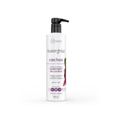 Imagem de Creme Pentear Modelador Cachos Brscience Fusionfrizz 500ml