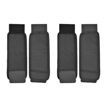 Imagem de kowaku 4 peças de protetores de jarrete de cavalo, envoltório protetor, equipamento confortável, botas de cavalo, escudos de boleto de cavalo para