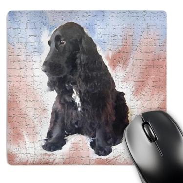 Imagem de 3dRose Mouse pad Cocker Spaniel preto LLC 20 x 20 x 0,63 cm (mp_4090_1)