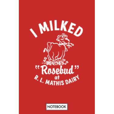 Imagem de Mathis Dairy A74184 Notebook: Planner, Journal, Diary, 6x9 120 Pages, Lined College Ruled Paper, Matte Finish Cover