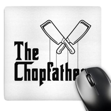 Imagem de 3dRose Mouse Pad The Chopfather Fun Kitchen Chef Design Culinary Master, 20 x 20 cm (mp_268569_1)