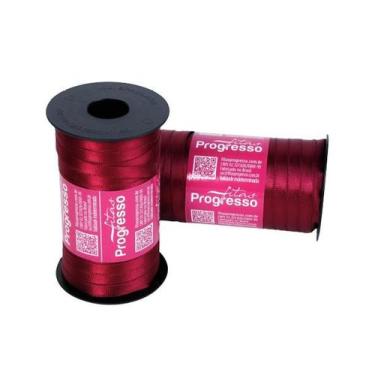 Imagem de Fita de Cetim Progresso 7mm 100 Mts Marsala 1355