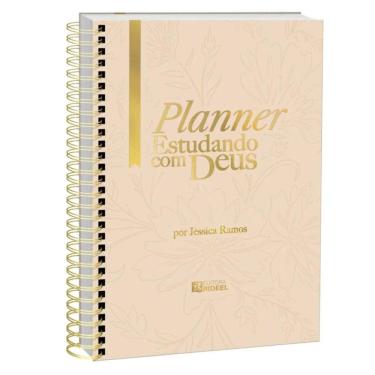 Imagem de Planner Estudando com Deus - Capa Floral