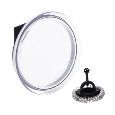 Imagem de DimyFew Leite capa de tampa frother tampa com pó de batedor acessório de frother seda pesada parte da família para amantes de café Família, para Aeroccino 4