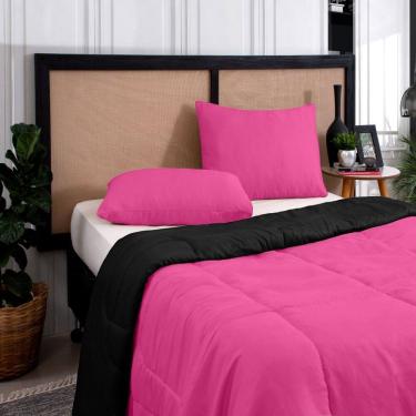 Imagem de Kit Edredom Super King Coberdrom 3 Peças Cobertor Margarida