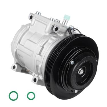 Imagem de Compressor de ar condicionado AC com embreagem para Toyota Corolla 1.6 1.6L 1989-1997, para Corolla 1.8L 1993-1997, para Geo Prizm 1.6 89 90 91 92