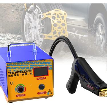 Imagem de Máquina para ranhurar pneus de trator, ferramentas para ranhurar máquinas de ferro para pneus, máquina aquecida para ranhurar pneus de caminhão, ferramenta para ranhurar pneus de 1000 W para