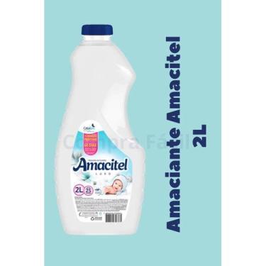 Imagem de Amaciante de Roupas Amacitel Com muito Carinho 2L  - casa km