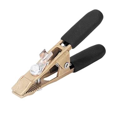 Imagem de Uma braçadeira de fio de terra em forma, braçadeira de aterramento de soldagem 260A, braçadeira de aterramento elétrica para máquina de solda (Black Cover)