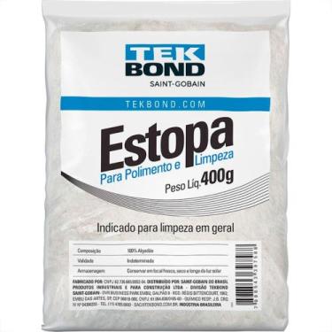 Imagem de Estopa Crua Para Polimento E Limpeza Tekbond 400G