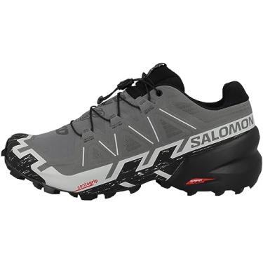 Imagem de Salomon Tênis masculino Speedcross 6, padrão, Tom silencioso/preto/azul pérola, 8 Wide