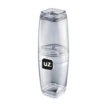 Imagem de Porta Escova Pasta de Dentes Luxo com Tampa Slim Banheiro UZ - Uz Util