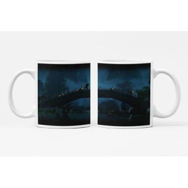 Imagem de Caneca de Porcelana Desenho Kung Fu Personalizada Md33 - Like Geek