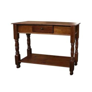 Imagem de Aparador Viena com Gaveta e Prateleira - Imbuia Glazer - Meyer Móveis