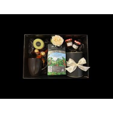 Imagem de Cesta Presente Gourmet My Coffee  Kit Café Especial para Amantes do Ca