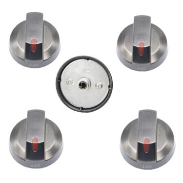 Imagem de QUJIFETU DG64-00473A Puxadores de Fogão de Substituição, Fechaduras de Puxador de Fogão a Gás Compatível com Samsung Aço Inoxidável Fogão a Gás, para NX58F5700WS NX58K7850SS NX58H5600SS NX58J7750SS