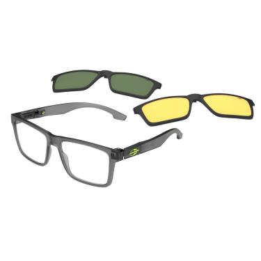 Imagem de Armação De Óculos Mormaii Swap Ng 2 M6153d1356 Cinza Fosco Clip On