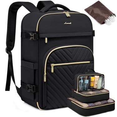 Imagem de Mochila de viagem LOVEVOOK Large 40L para mulheres com 17 laptops