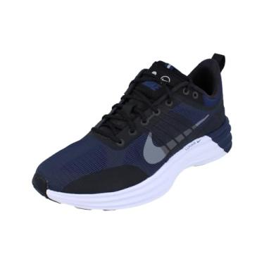 Imagem de Nike Tênis masculino com cadarço LUNAR ROAM EMEA, Preto/Refletir prata-meia-noite azul-marinho-branco, 45