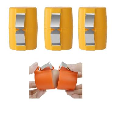 Imagem de Pacote com 3 ferramentas de corte de ovo portátil para fatiar ovos, descascador de ovos, abridor de casca de ovos, utensílios de cozinha para rachar ovos, Y+Y+Y