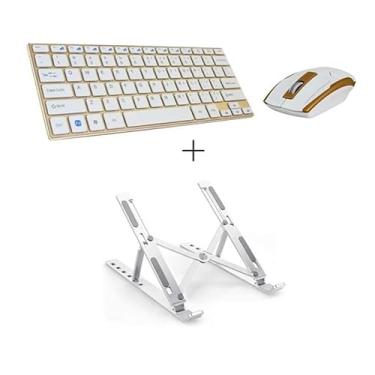 Imagem de BDNET, Teclado E Mouse S Fio + Suporte P/Notebook Ultra Ub520 I5