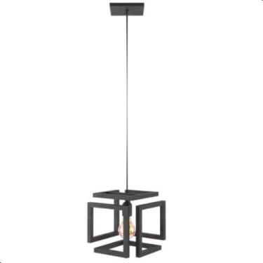 Imagem de Pendente Luminária Infinity Industrial Preto - MetalCromo