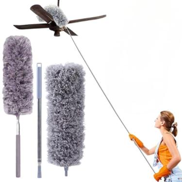 Imagem de Espanador Extensível Gigante 2,80m Eletrostático Lavável