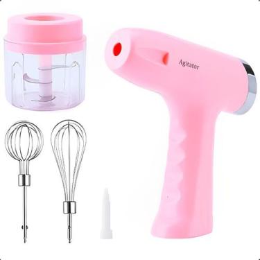 Imagem de Batedeira Ovos Multifuncional Misturador shake Batedor Elétrico - ZEM