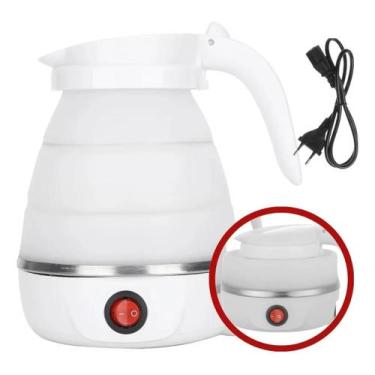 Imagem de Chaleira Elétrica Dobrável Silicone Portátil 600Ml 127V - DS, 110V