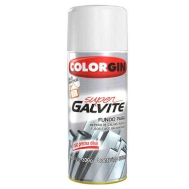 Imagem de Tinta Spray Super Galvite 350 ml - 15000 - COLORGIN - Sherwin williams