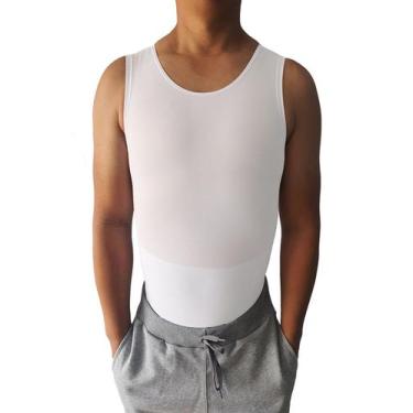 Imagem de Cinta modeladora masculina slim - Konoa, Branco, G, Masculino