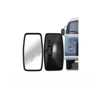 Imagem de Par 02 Espelho Retrovisor Universal Pequeno F1000 4000 Kombi - Cavalla