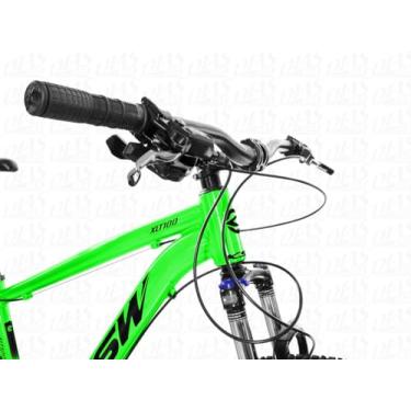 Imagem de Bicicleta Aro 29 KSW XLT 12 Velocidades Deore F. Hidráulico,21,Verde Neon Preto