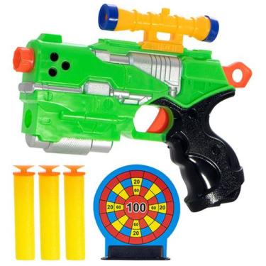 Imagem de Arminha Arma Pistola Disparo Potente Brinquedo Infantil - Art Brink