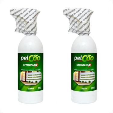 Imagem de Kit 2 Repelente Pelcão P/ Cão E Gato Urina E Fezes - 500ml - Citromax