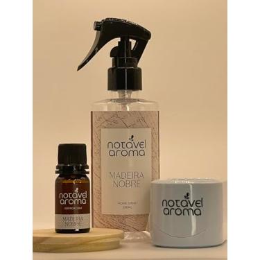 Imagem de Kit Home Spray Aromatizador Difusor Eletrico Essencia Concentrada 10ml (BRANCO, MADEIRA NOBRE)