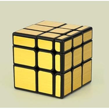 Imagem de Cubo Mágico Mirror Cube Block Infinito Espelhado Metálico 3X3 (Dourado)