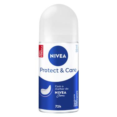Imagem de Desodorante Antitranspirante Roll On Nivea Protect & Care 50ml