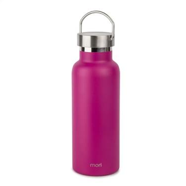 Imagem de Garrafa Térmica BERK Inox Parede Dupla Isolamento a Vácuo, 500ml (Rosa)