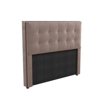 Imagem de Cabeceira Cama Box Estofada Casal CAB010 Suede Cinza - Kappesberg