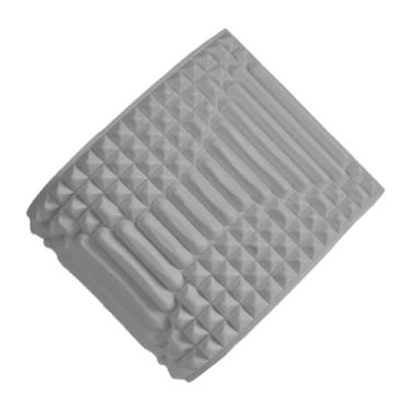 Imagem de predolo Maca de costas, maca de pescoço, ferramenta de massagem, casa, mulheres, homens, massagem, ioga, exercício de descompressão espinhal, suporte para, Cinza