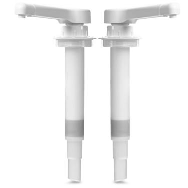 Imagem de Dispensadores de bomba de substituição para dispensador de queijo nacho e calda quente – Compatível com aquecedores de molho de 2,6 litros – Bombas de plástico para queijo, caramelo, calda – Concessão