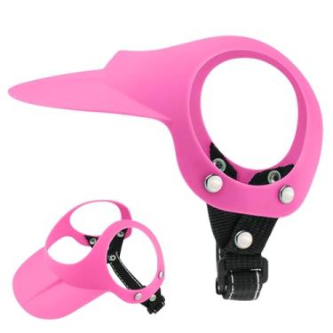 Imagem de Chapéu de proteção solar para cães - Chapéu de sol com viseira para animais de estimação para praia - Touca de sol ajustável com orifícios de orelha, suprimentos para animais de estimação para