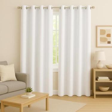 Imagem de Cortina 3,00 x 1,70m Tecido Oxford Grosso Para Quarto, Sala e Escritór